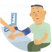 血圧測定イラスト